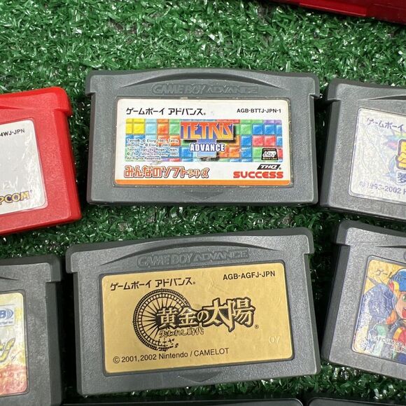 Nintendo DS NTR-001 Japan Import Lava Red Tested Working 14 Import Game - Picture 11 of 16